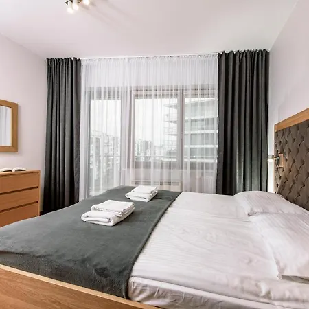 Prywatny 413 W Arka Medical Przy Plaży Apartament